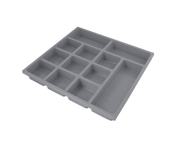 Tray with compartments - Rigid plastic-12 Compartments Img: 202010171
