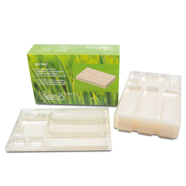 Eco Biodegradable Trays (100 pcs) Img: 202606131