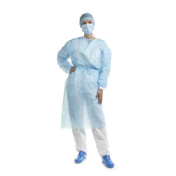 Sterile Water Repellent Gown 120 x 140 cm (50 pcs) - Blue Img: 202306031