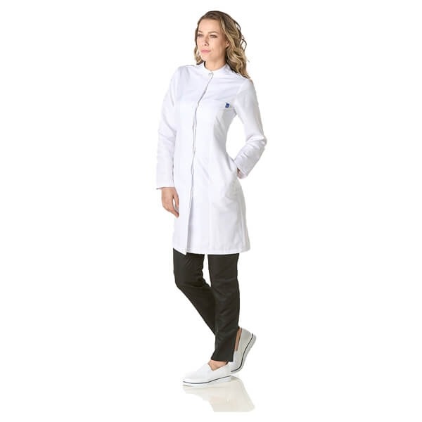 Women Sanitary Gown Luxembourg Antibacterial Repellent - XS - White Img: 202302111