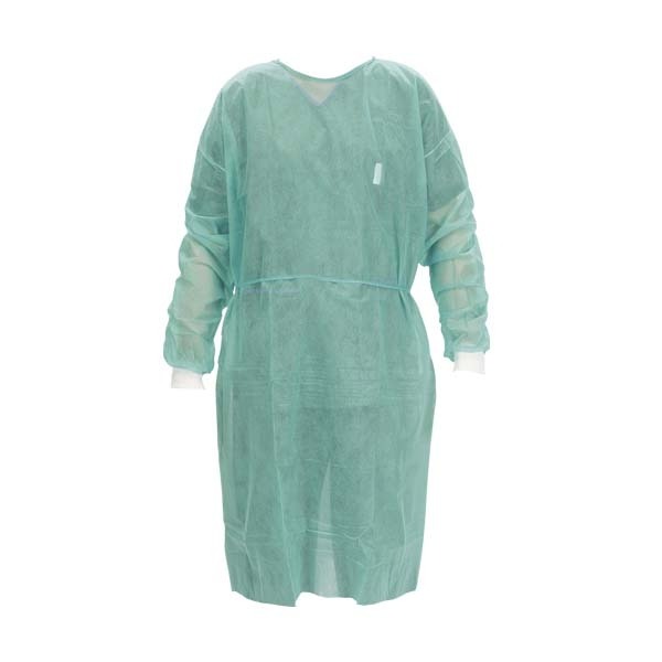 Disposable Protective Gown with Cuffs 28/30 gr (50 pcs) - Unit. Img: 202212241