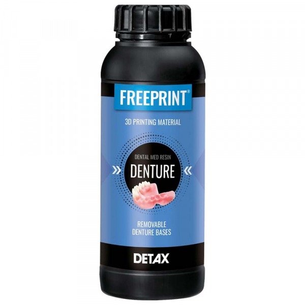 FreePrint Denture: Pink-Transparent Resin for Dental Prostheses - Transparent - 1 kg Img: 202411301