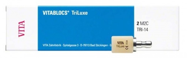 Vitablocs® Triluxe: Quick Cad-Cam making-Gr. TRI-12, 2M2C (10 pcs.) Img: 202112041