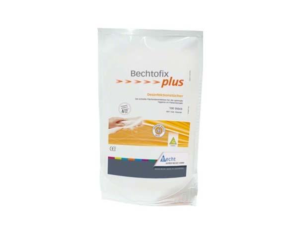 Bechtofix: Disinfectant wipes bag (100 pcs) - Lemon Fragranced Wipes Img: 202104171