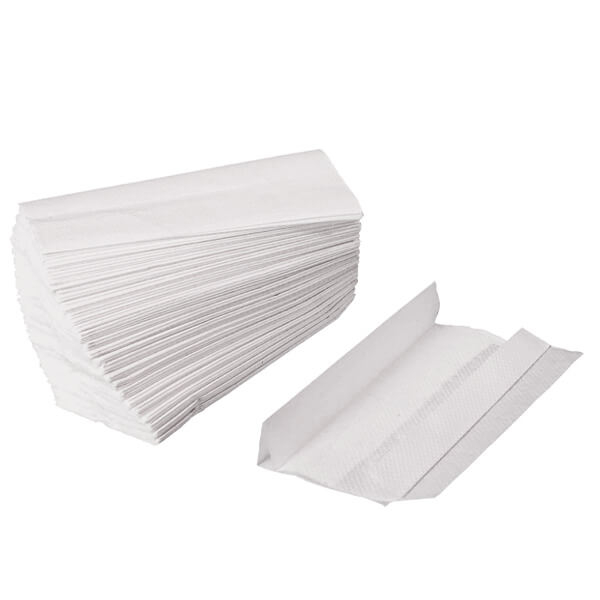 Folded Recycled Paper Napkins (300 pcs) Img: 202606131