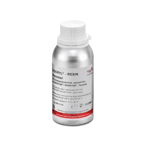 Biocryl: Self-polymerizing Resin for Orthodontics - Monomer (250 ml) Img: 202401061