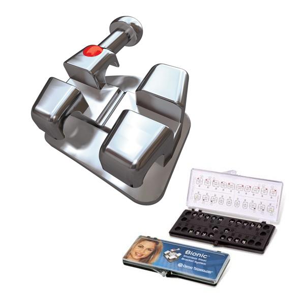 Bionic ™ Roth Metallic Bracket .018 "5x5 Sup / Inf Hooks 3-4-5 Img: 201811031