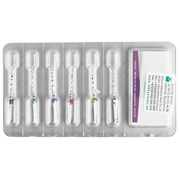 BioRaCe Steril: NiTi Files (6 Files) - L: 19 mm - N: 25 - C: 08 Img: 202411301