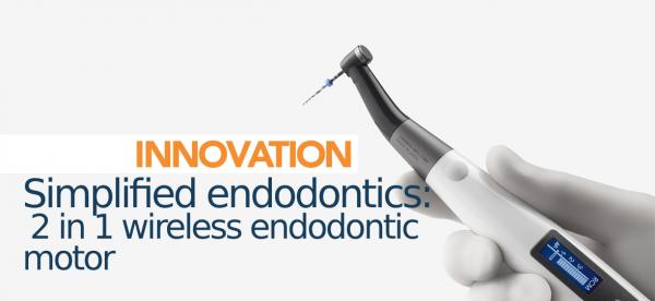 Simplified endodontics: the new 2 in 1 wireless endodontic motor