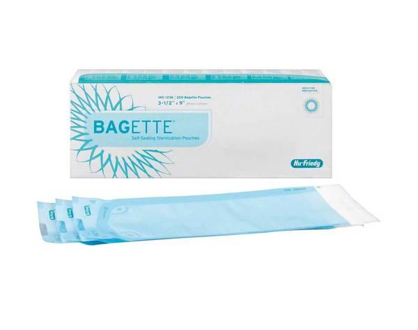 Sterilization bags with self-adhesive closure - 200 pieces, 70 x 229 mm Img: 202104171