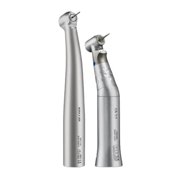 Turbine Pack Bora 2 Led + Contra Angle 1:1 L - Bora Pack 2 Led + AC 1:1 L Img: 202401061