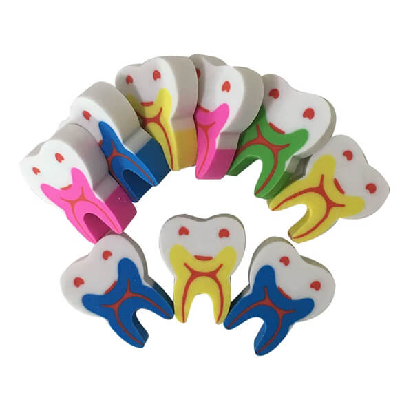 Molar-Shaped Erasers (50 pcs) Img: 202509201