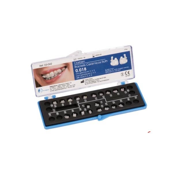 Ceramic braces Roth - Roth Ceramic Braces Kit 0.018 Img: 202210081