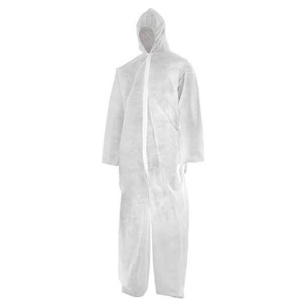 P. P. non woven Disposable Jumpsuit with Hood Img: 202303251