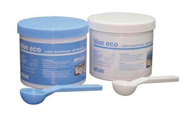 Blue Eco - Mega Mixing Material Putty-800 g base, 800 g catalyst, 2 measuring spoons Img: 202010171