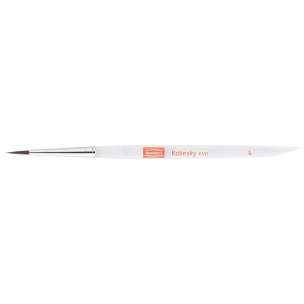 Kolinsky Evo: Hair Brushes (2 pcs) - Size 4 (2 pcs) Img: 202411301