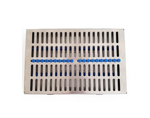 Stainless steel case for sterilization - 20 Instruments: Img: 202505031