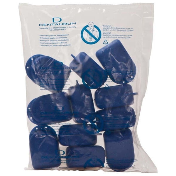 Maxi Resistant Plastic Retention Box (10 pcs) - Blue Img: 202508091