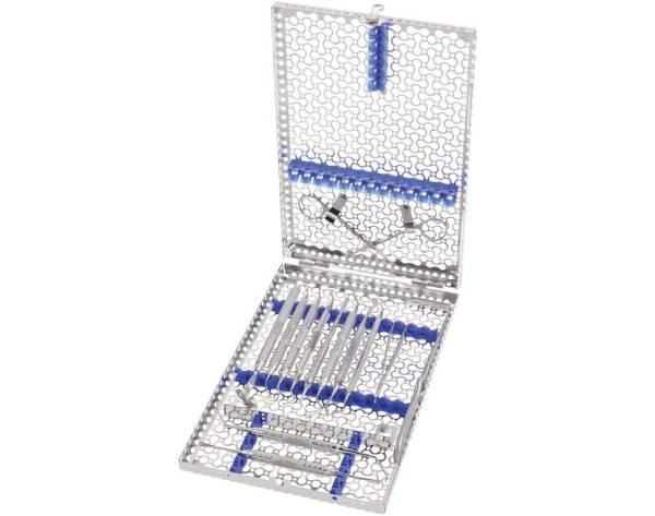Cassette for 18 blue instruments Img: 202104171