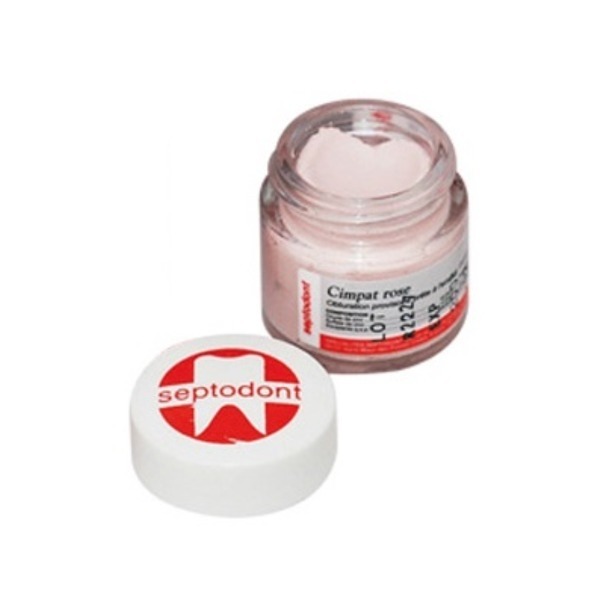 Cimpat Pink - Temporary bonding cement (25 gr.) - PINK 25gr. Img: 202304151