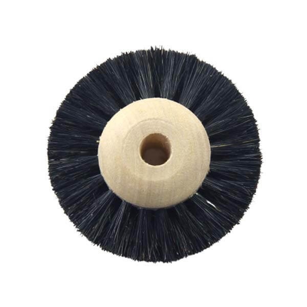 Black Bristle Polishing Brush - 2-row conical Img: 202303181