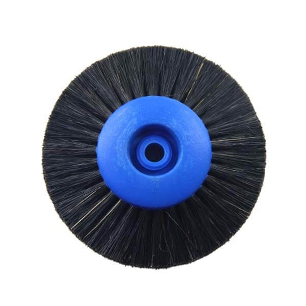 Black Bristle Polishing Brush - plastic 4 rows Img: 202303041