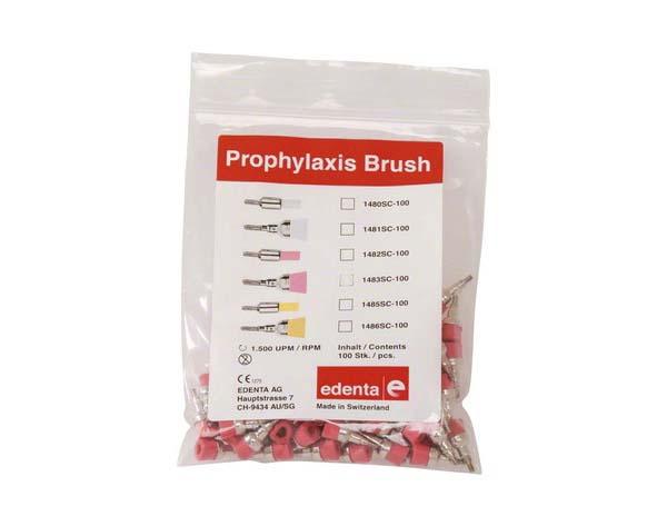 Nylon brush with thread (100 pcs) - WHITE Img: 202104171