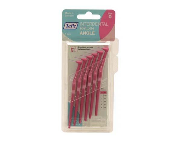 Interdental Brushes in different colours (6 pcs) - Pink Ø 0.4 mm Img: 202104171