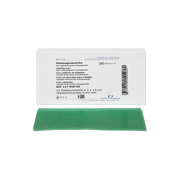 Plate Wax (15 pcs) - Medium (0.6 mm) Img: 202508091