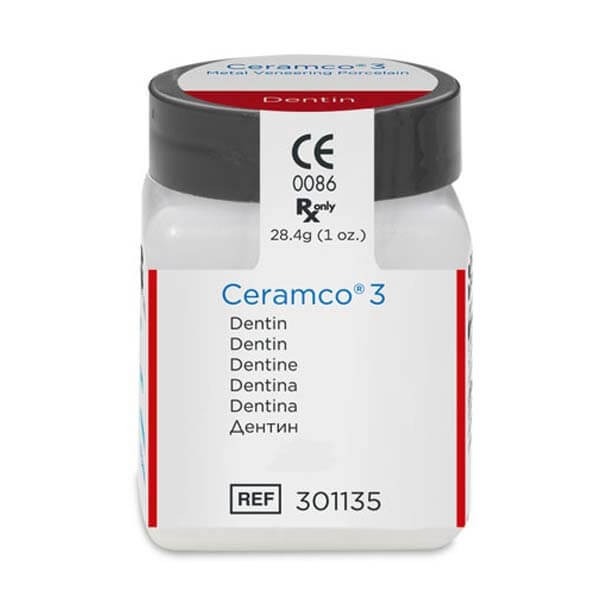 Ceramco 3 Dentine: Repair Porcelain (28,4 g) - A3 28,4 gr Img: 202302111