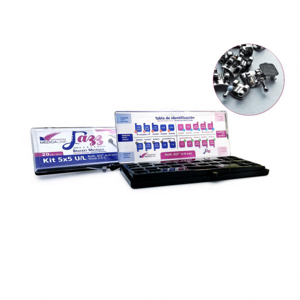 Bracket ML metal MBT .022 kit Img: 202205281