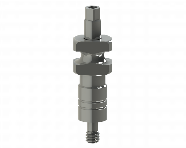 Coping direct printing to regular platform implant Img: 201906221