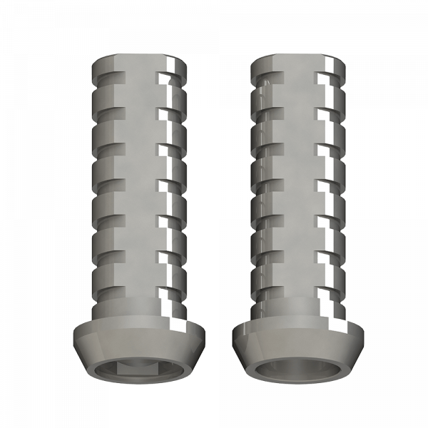 Temporary Ti Cylinder direct prosthesis Implant external connection wide platform - Rotating - 5.0mm implants Img: 202011211