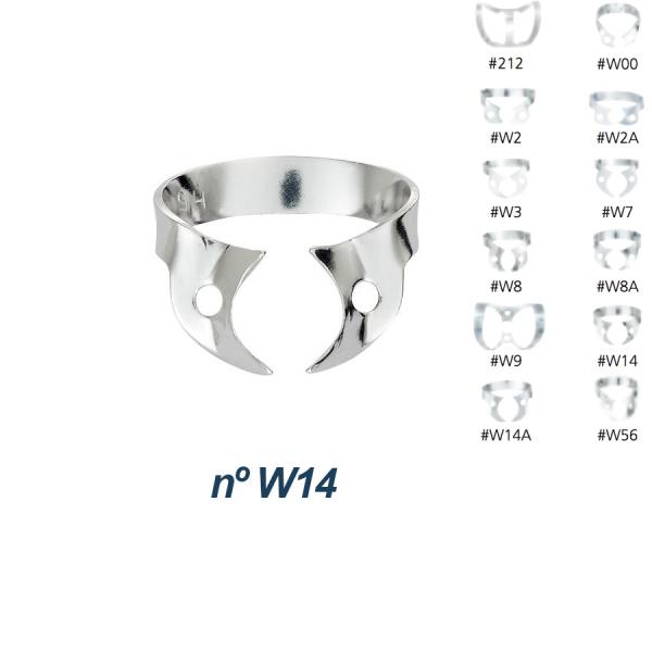 HYGENIC CLAMPS WITHOUT WING Nº W14 Img: 201811031
