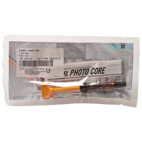 Clearfil Photo Core: Light Curing Reconstruction Composite (4.4 g Syringe) Img: 202308191