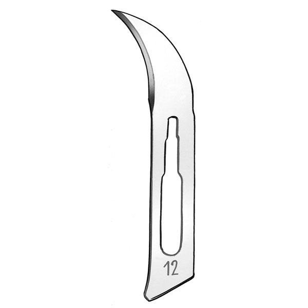 871B / 12 H. STERILE SCALPEL 100pcs Img: 201807031