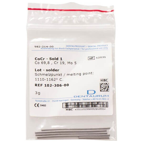 CoCrMo-Sold 1: CoCrMo Welding (3 gr) Img: 202508091
