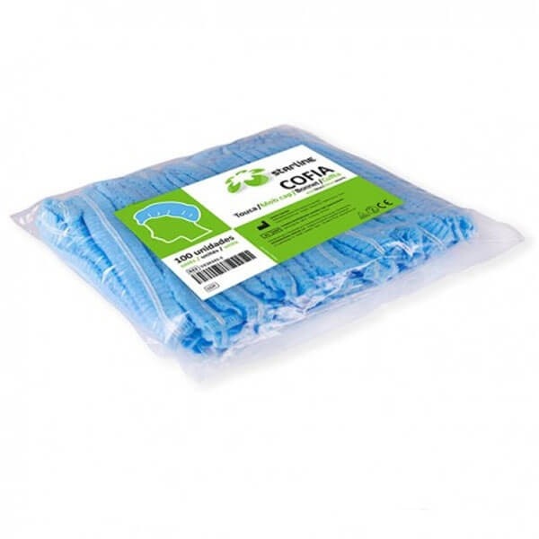 Disposable hairnets (100 pcs) Img: 202303041