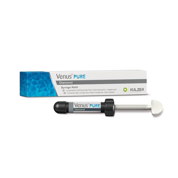 Venus Diamond Pure Shades: Nanohybrid Composite - Medium (1 x 4g) Img: 202409071