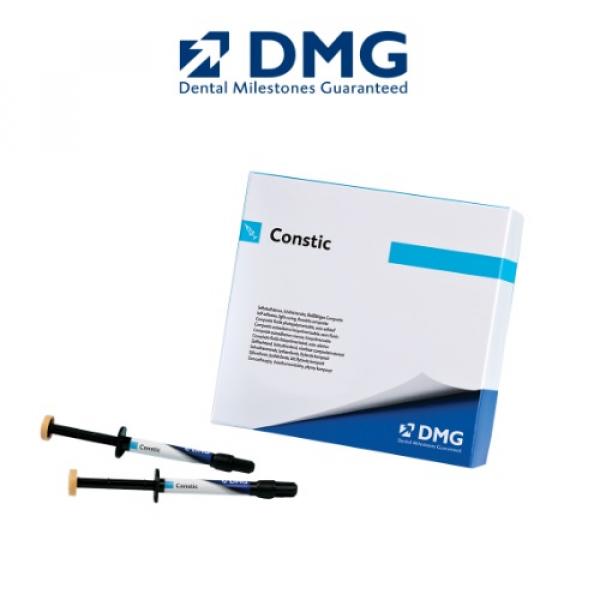 CONSTIC Composite Self-adhesive and self-etching (2 x 2 g) - Tone A2 (Syringe 2X2g. Img: 202206251