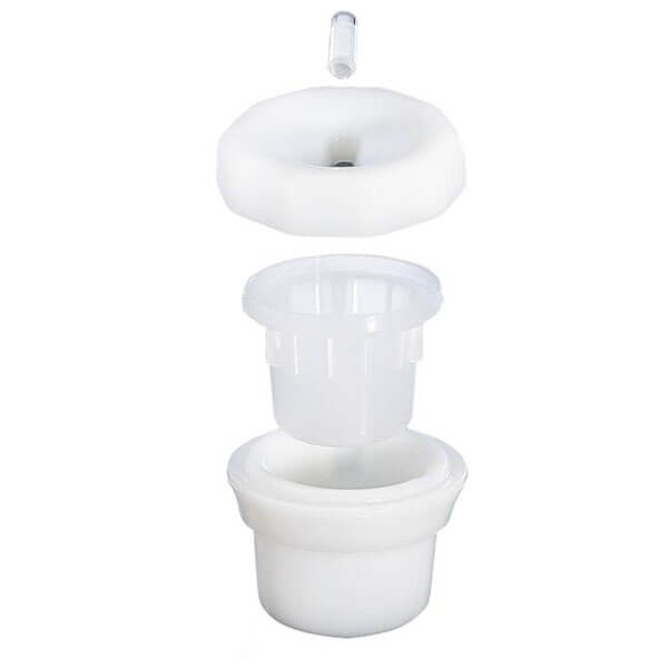 Cleaning Container for Strawberries - Lid with grooves Img: 202508091