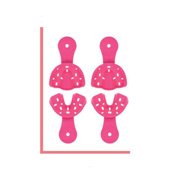 Polypropylene Printing Trays (4 pcs) - Pink Size 1 (4 pcs) Img: 202204021