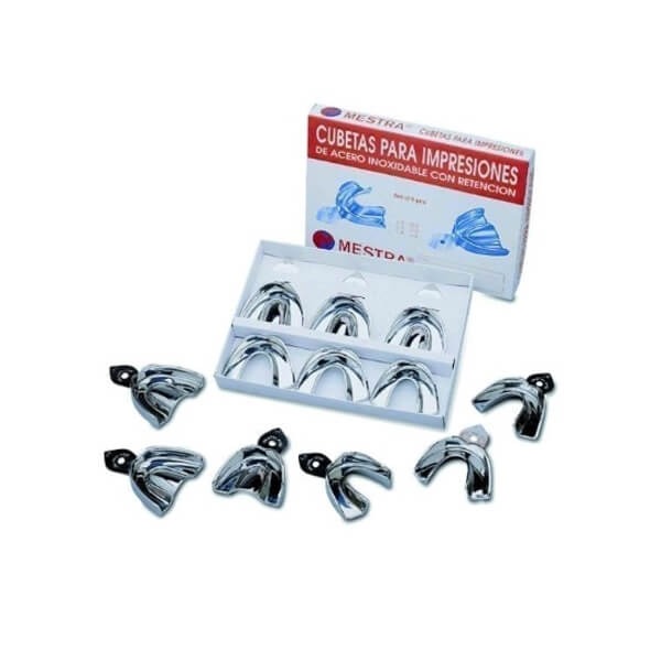 Retention Trays for impressions - 6 pcs Img: 202307011
