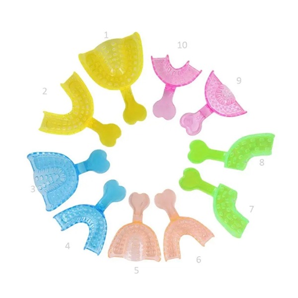 Disposable Plastic Printing Trays (10 pcs) Bader