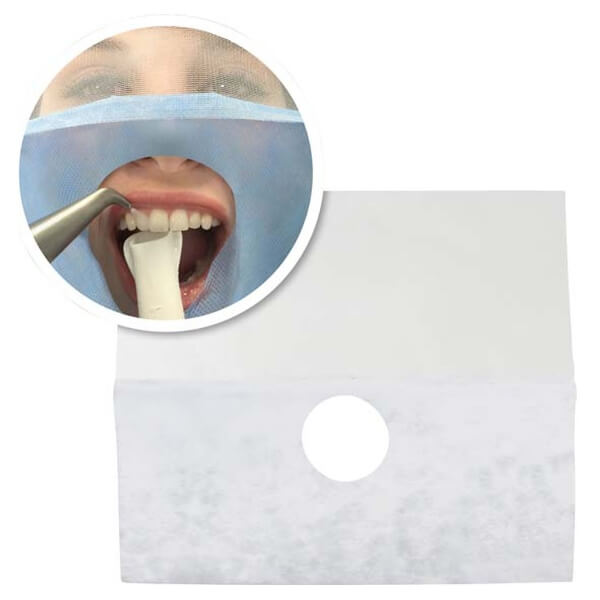 Disposable Face Covering for Protection (50 pcs) - White Img: 202508091