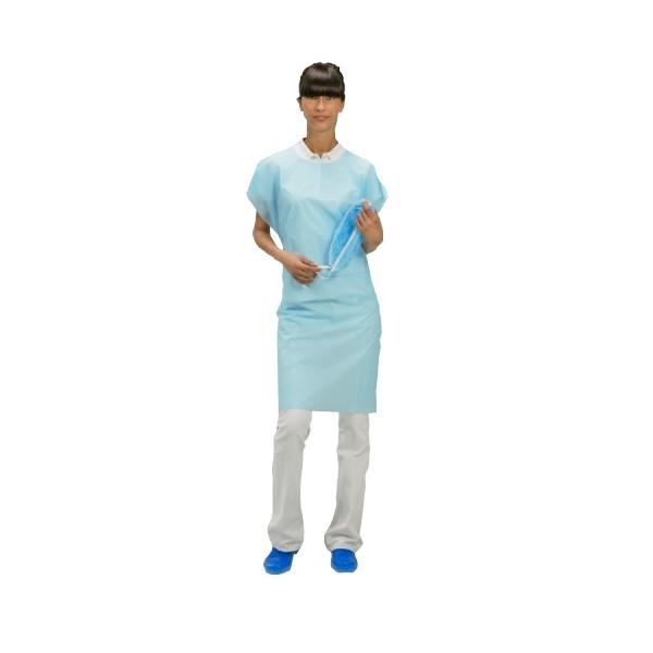 NON-STERILE PVC CUBREBATAS (105cm) BLUE (1x50u) Img: 201807031