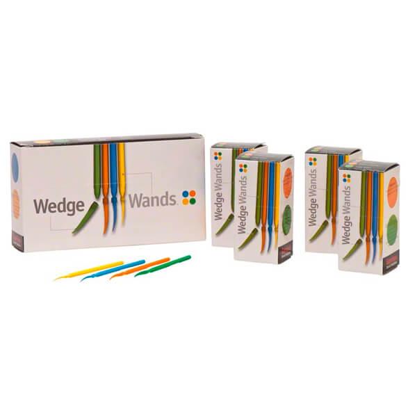 Plastic Wedge Wands with Handle Kit 400u. Img: 202202121