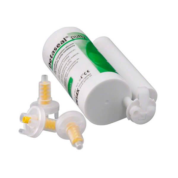 Detaseal® Hidroflow Putty - Silicone Impression Silicone - 2 x 380 ml and accessories Img: 202202121