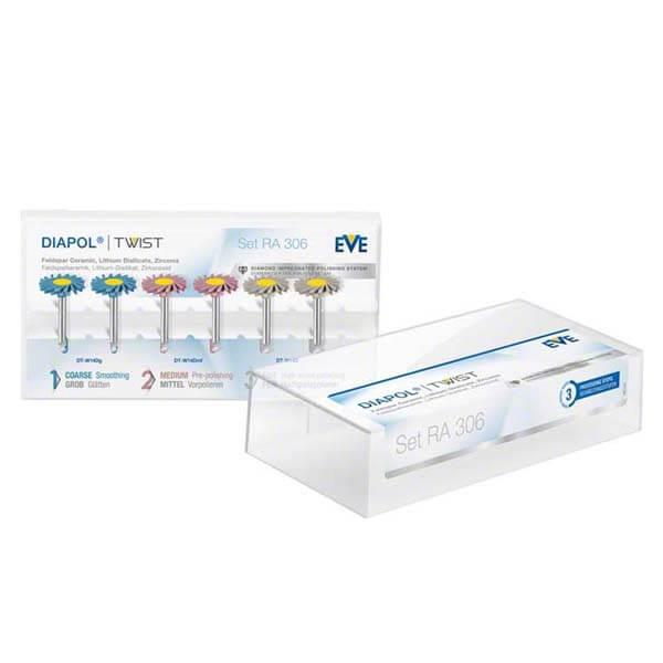EVE DIAPOL TWIST: RA Dental Polish Set (6 pcs) Img: 202209031