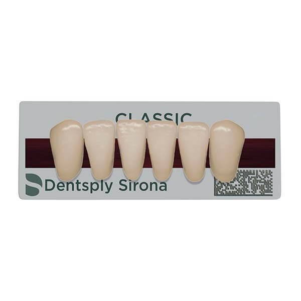 Classic 46: Lower Anterior Acrylic Tooth (Kit of 6) - A3 Img: 202212241